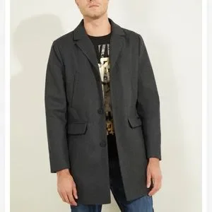 Guess Jackets Coats New Mens Guess Brandon Wool Blend Style